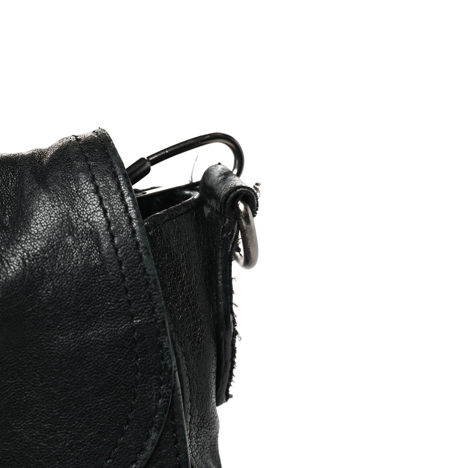 Proenza Schouler Lambskin Medium PS1 Plus Zip Satchel Black 14 of 16