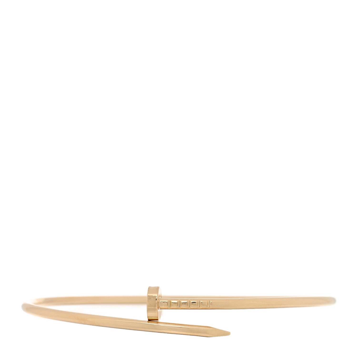 Cartier 18K Yellow Gold Small Juste Un Clou Bracelet 19 1 of 5