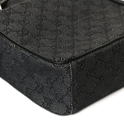 Gucci GG Monogram Flight Small Crossbody Bag Black 12 of 14