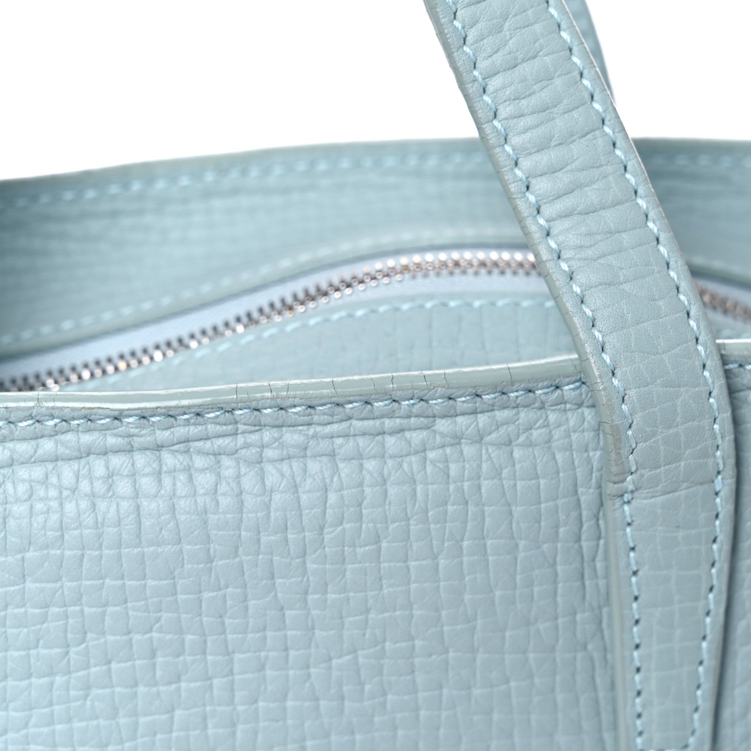 Loewe Calfskin Top Handle Bag Light Blue 22 of 25