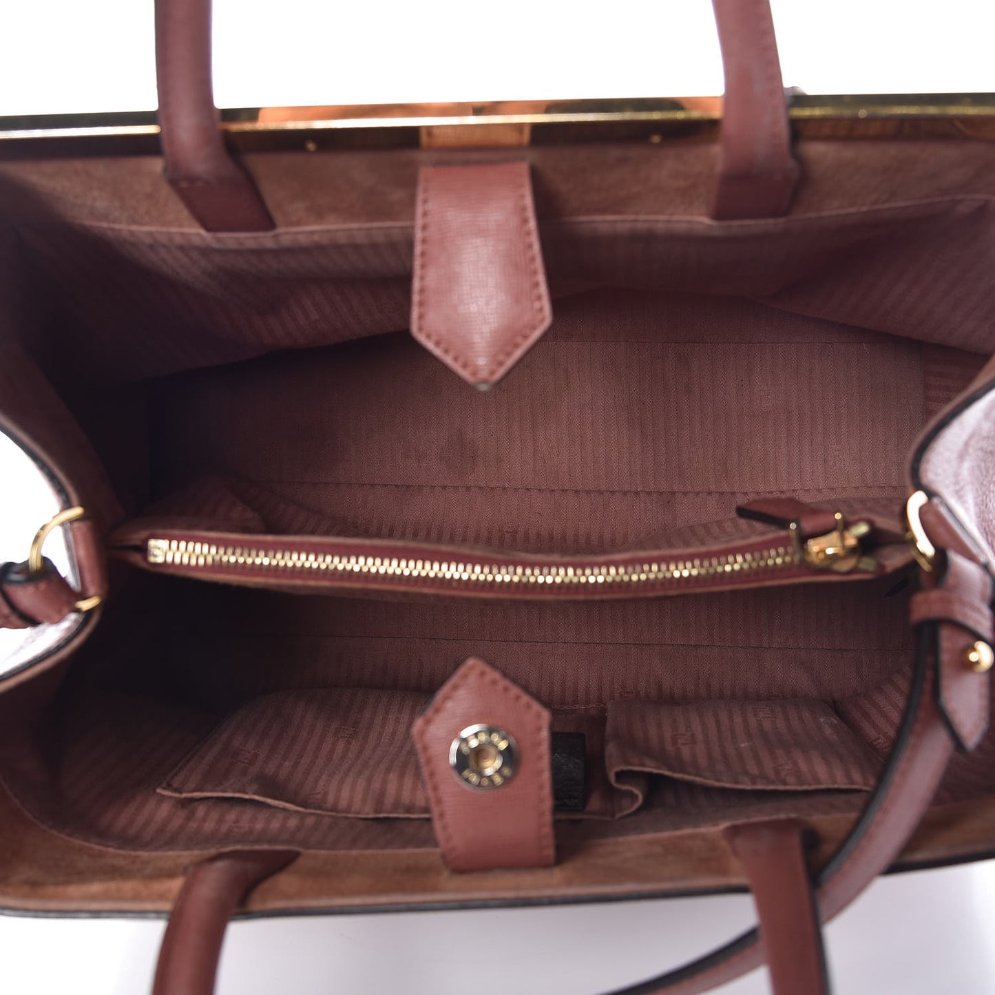Vitello Elite Flamingo Regular 2Jours Tote Terracotta