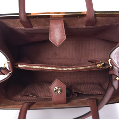 Fendi Vitello Elite Flamingo Regular 2Jours Tote Terracotta 8 of 13