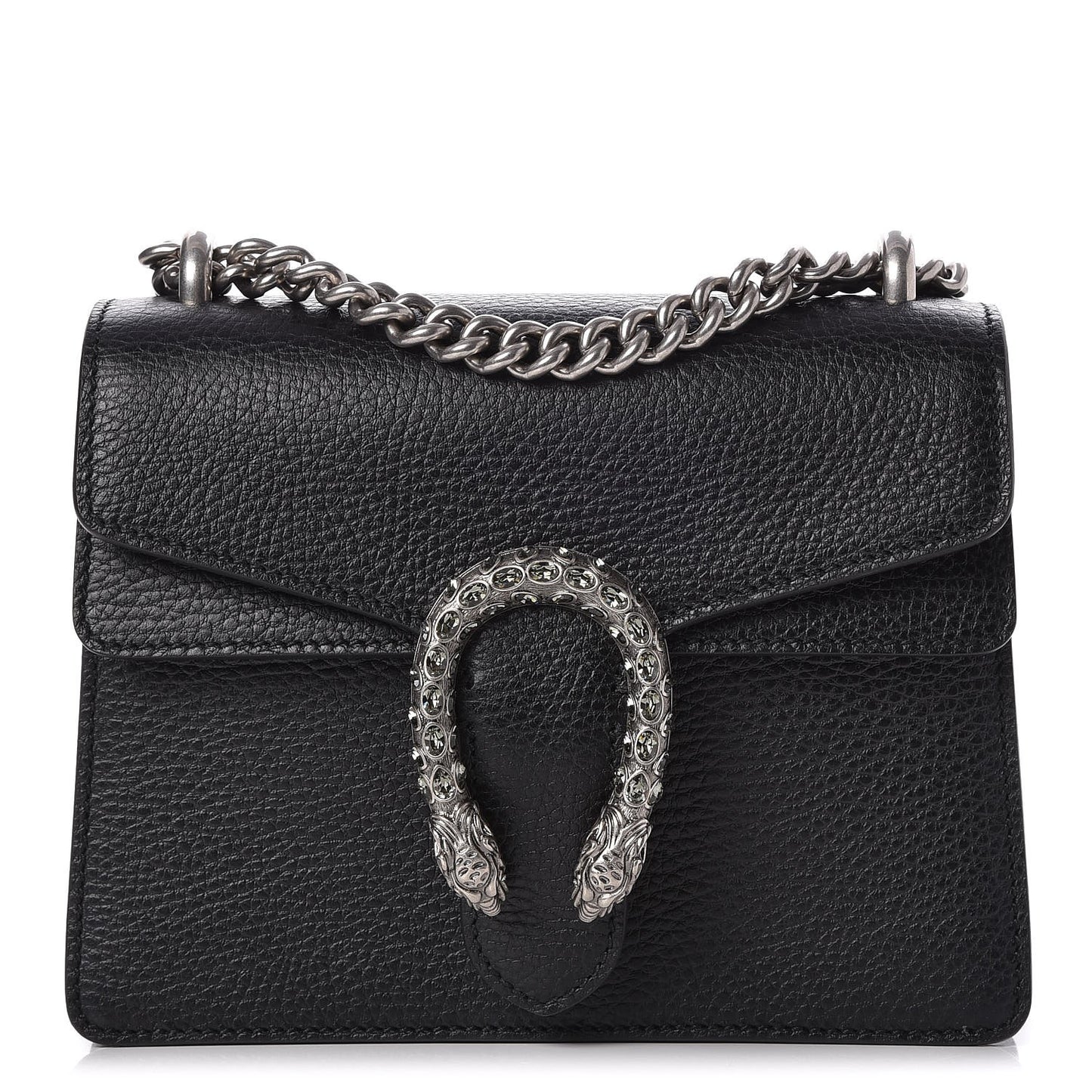 Calfskin Mini Dionysus Shoulder Bag Black