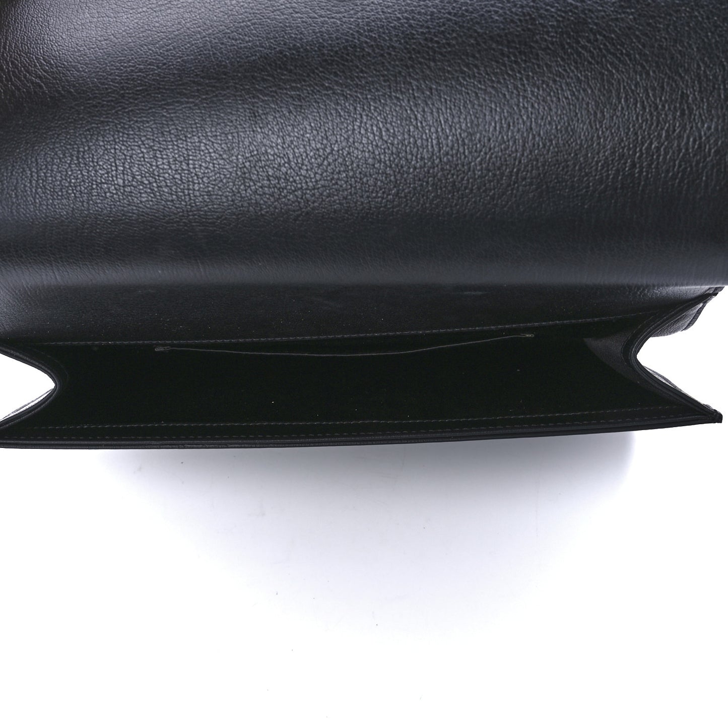 Calfskin Monogram Large Belle De Jour Clutch Black
