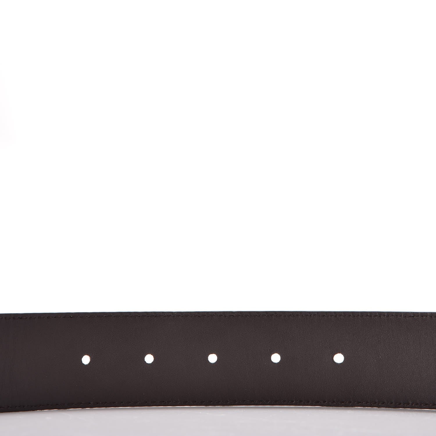 Gucci Guccissima Interlocking G Reversible Belt 90 36 Black Brown 5 of 7