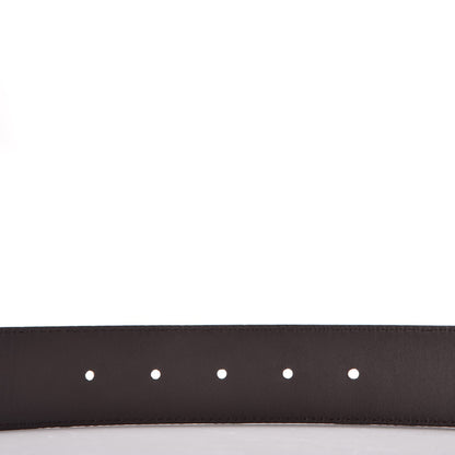 Gucci Guccissima Interlocking G Reversible Belt 90 36 Black Brown 5 of 7