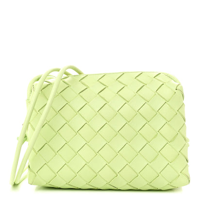 Bottega Veneta Nappa Intrecciato Mini Loop Camera Bag Fennel 1 of 9