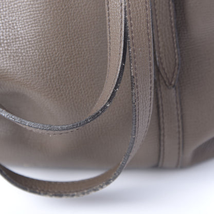 Burberry Grainy Calfskin House Check Mason Diaper Tote 18 of 31