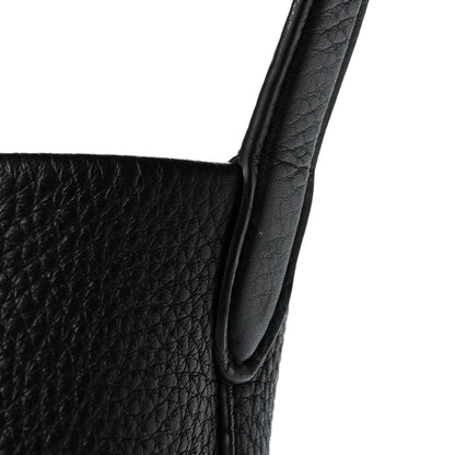 The Row Grained Calfskin Large N/S Park Tote Black 12 of 12