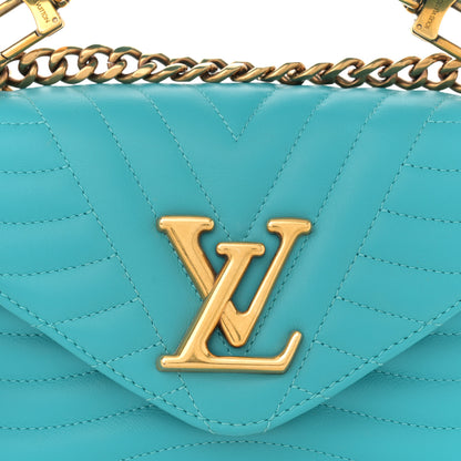 Louis Vuitton Calfskin New Wave Chain PM Malibu Green 8 of 12