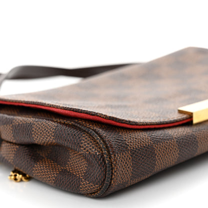 Louis Vuitton Damier Ebene Favorite PM 8 of 9