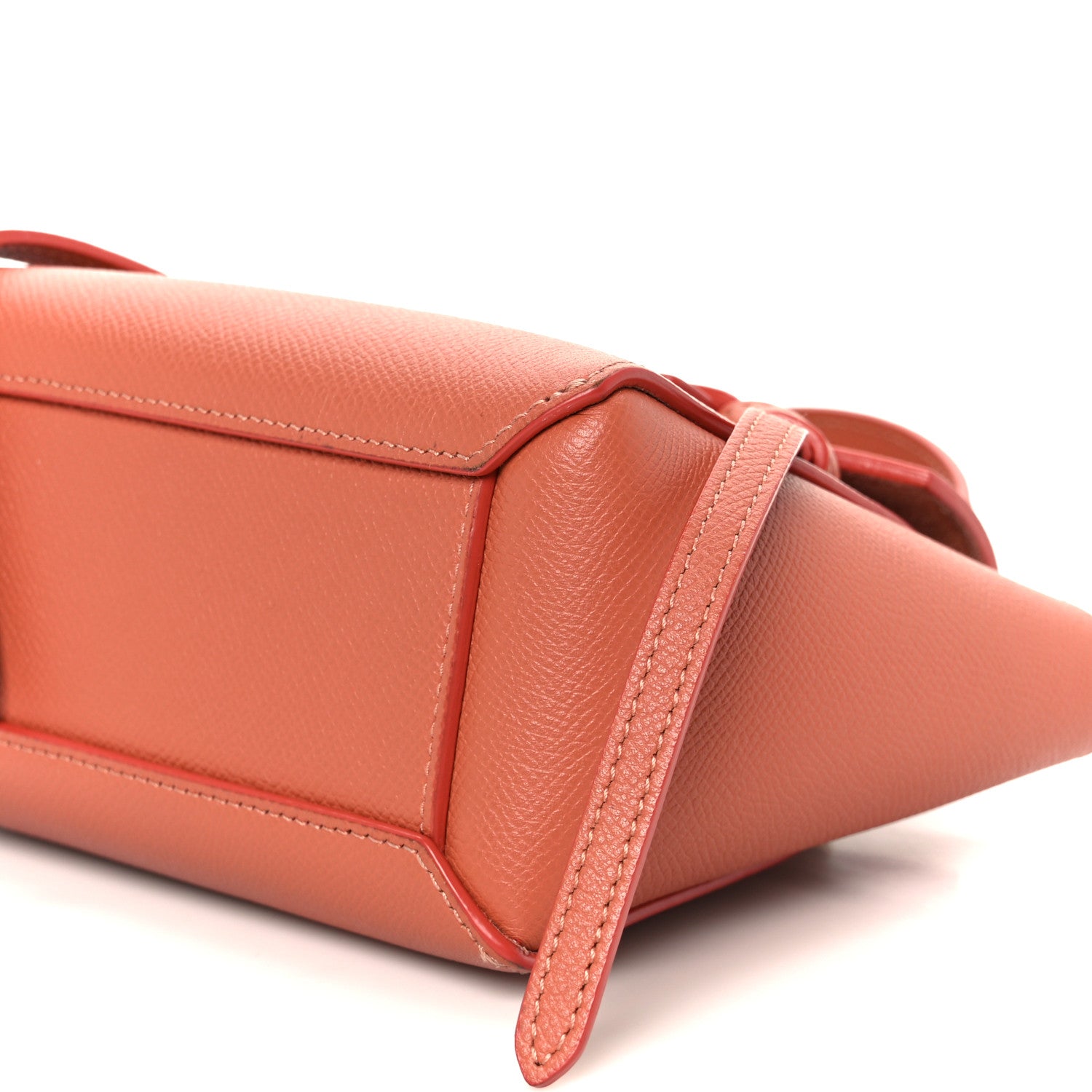 Celine Grained Calfskin Nano Belt Bag Terracotta 10 of 10
