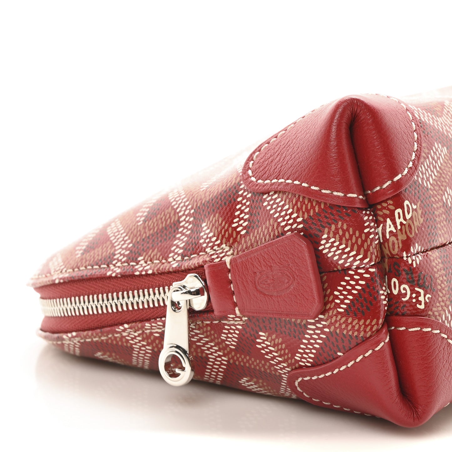Goyardine Vendome Toiletry Pouch Red