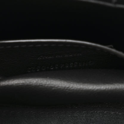Saint Laurent Patent Calfskin Matelasse Monogram Small Vicky Chain Bag Black 6 of 9