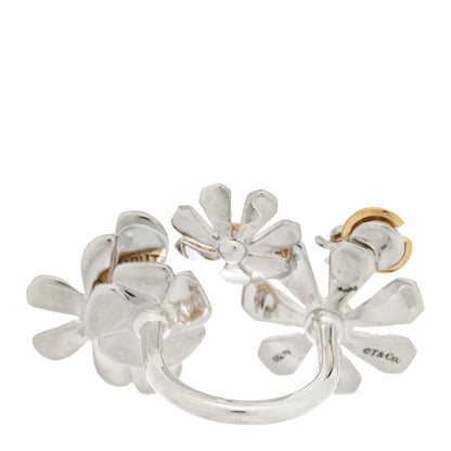 Tiffany Sterling Silver 18K Yellow Gold Return to Tiffany Love Bugs Ring 51 5.75 3 of 5