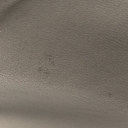 Chanel Lambskin Grosgrain Bow CC Sandals 36.5 Gris 11 of 15