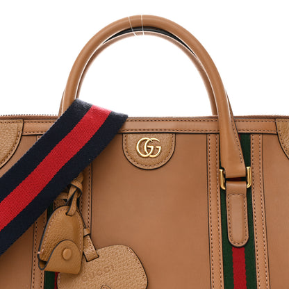Gucci Koi Calfskin Small Bauletto Duffle Top Handle Bag Camel 8 of 11