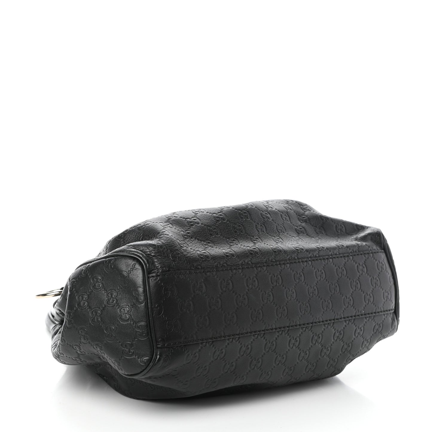 Guccissima Medium Sukey Tote Black
