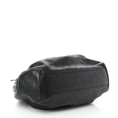 Gucci Guccissima Medium Sukey Tote Black 4 of 9