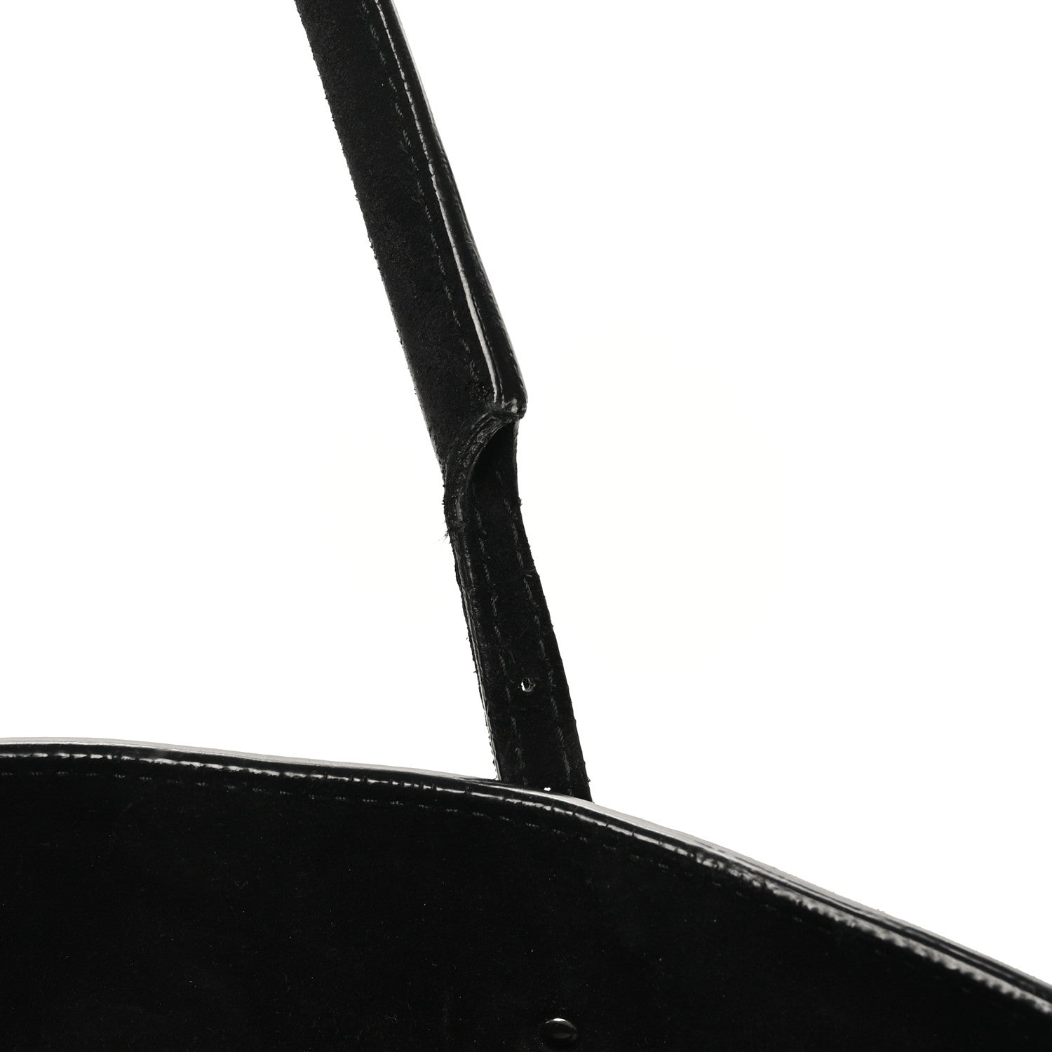 Balenciaga Daim Suede Plate Hardware Papier A6 Zip Around Tote Black 10 of 11
