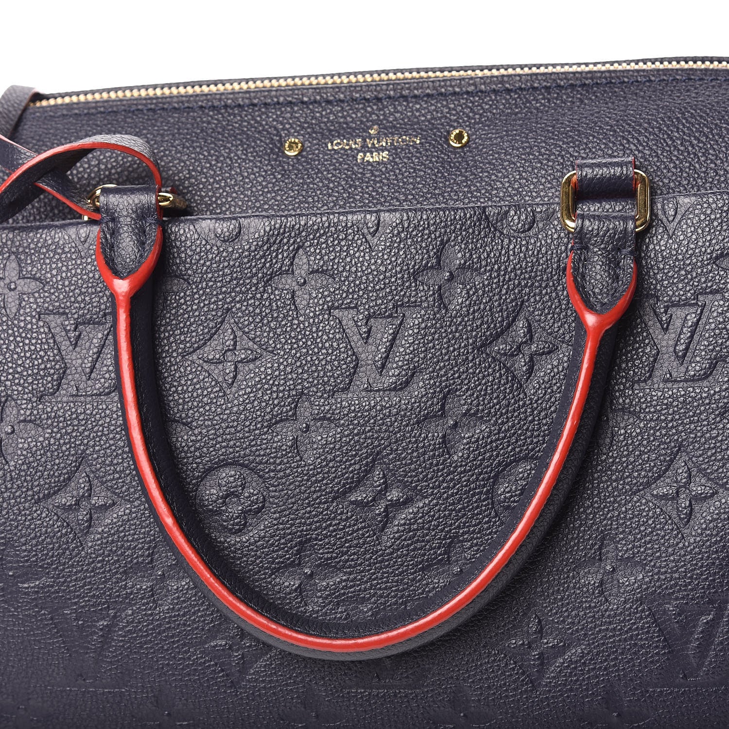Louis Vuitton Empreinte Speedy Bandouliere 25 NM Marine Rouge 10 of 12