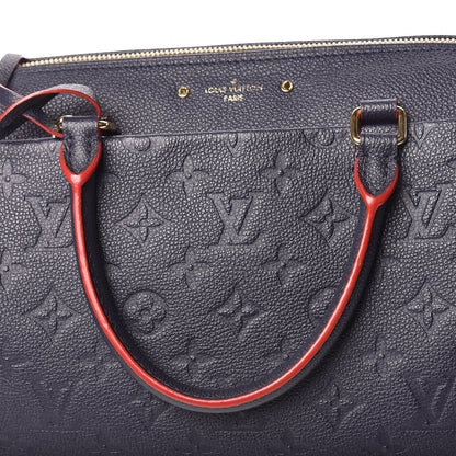 Louis Vuitton Empreinte Speedy Bandouliere 25 NM Marine Rouge 10 of 12
