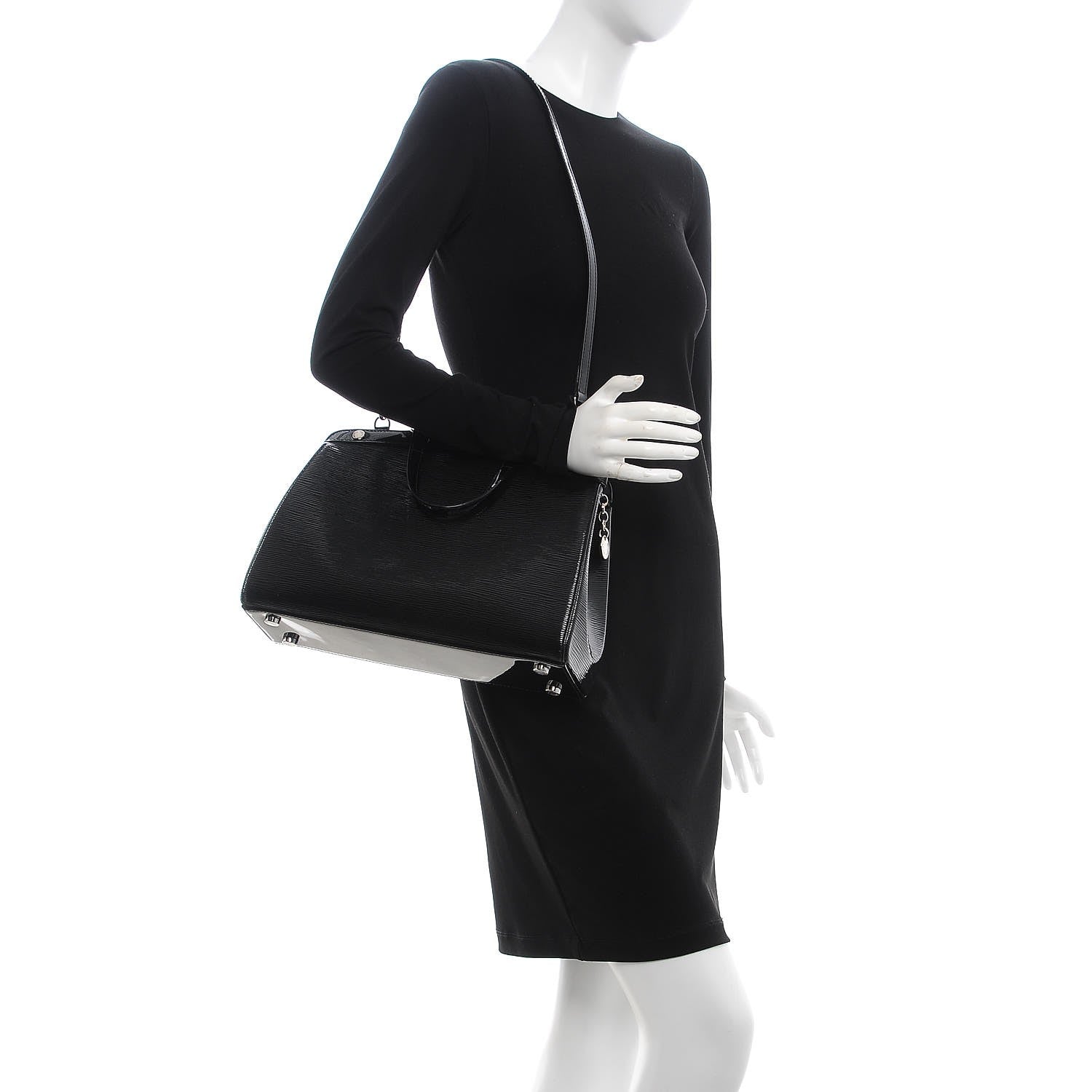 Louis Vuitton Electric Epi Brea MM Black 2 of 9