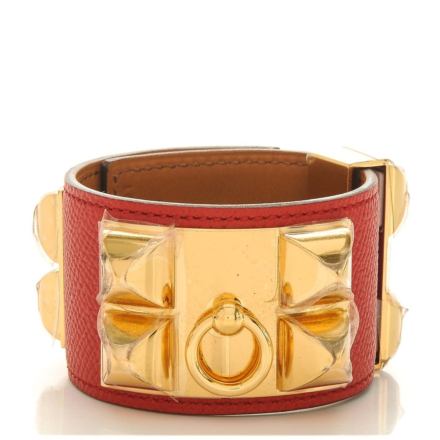Epsom Collier de Chien CDC Bracelet S Rouge Casaque