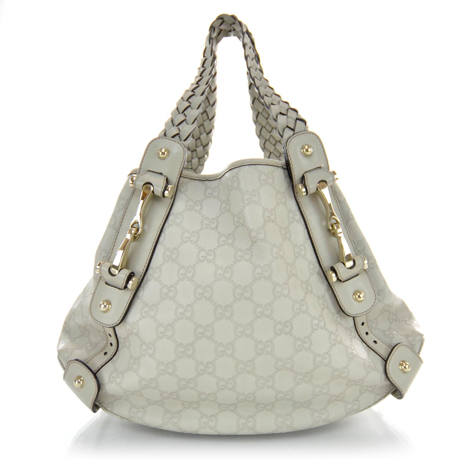 Gucci Guccissima Leather Pelham Off White 1 of 7