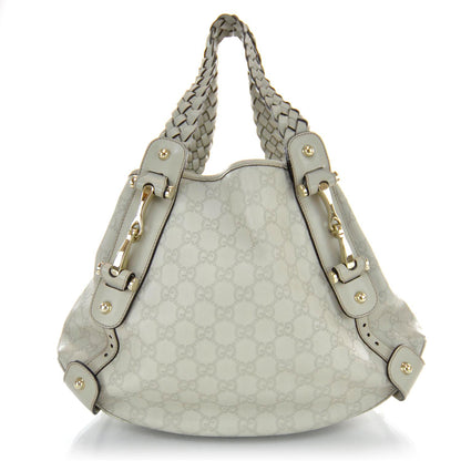 Gucci Guccissima Leather Pelham Off White 1 of 7