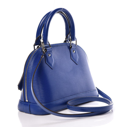 Louis Vuitton Epi Alma BB Blueberry 3 of 20