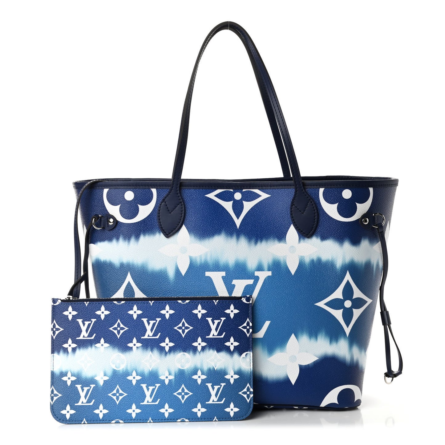 Monogram Escale Neverfull MM Blue