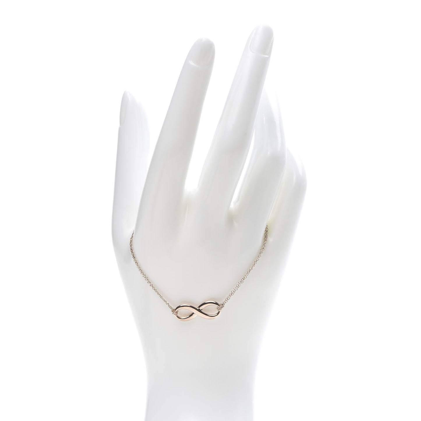 Rubedo Infinity Double Chain Bracelet