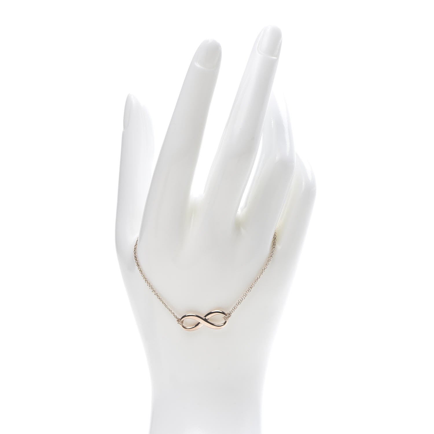 Tiffany Rubedo Infinity Double Chain Bracelet 2 of 6