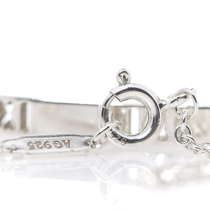 Tiffany Sterling Silver Atlas Bar Pierced Bracelet 5 of 5