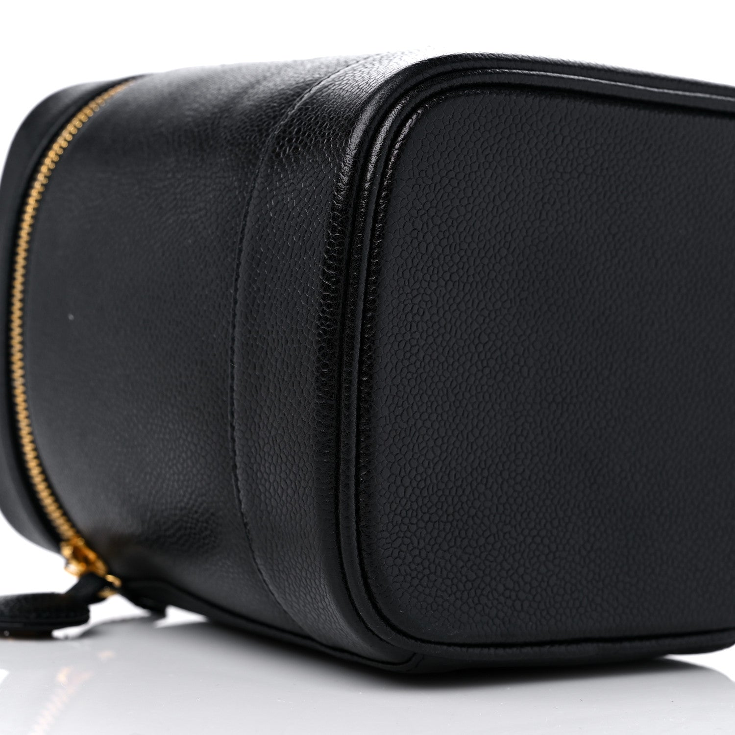 Chanel Caviar Vanity Cosmetic Case Black 8 of 9