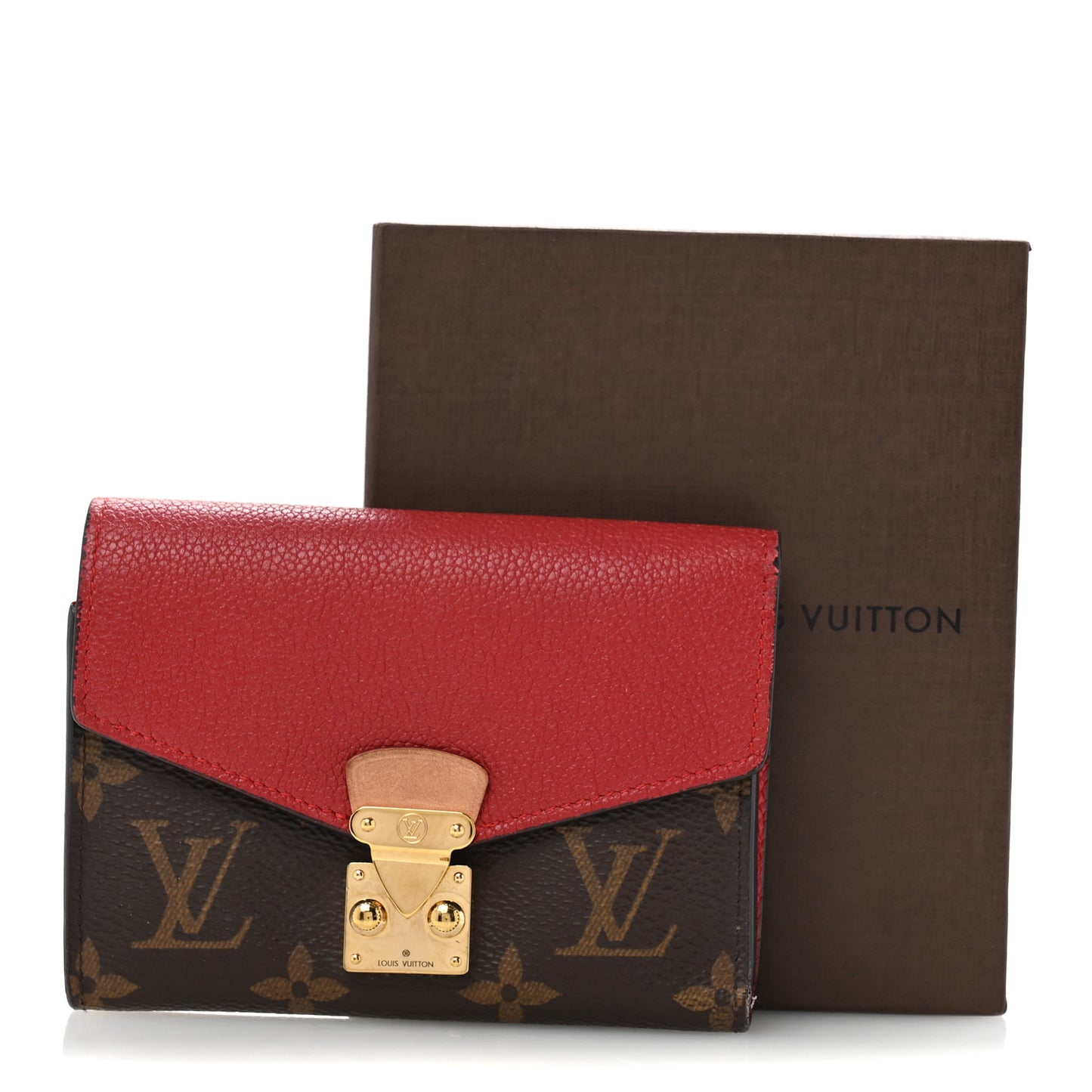Monogram Pallas Compact Wallet NM Cerise