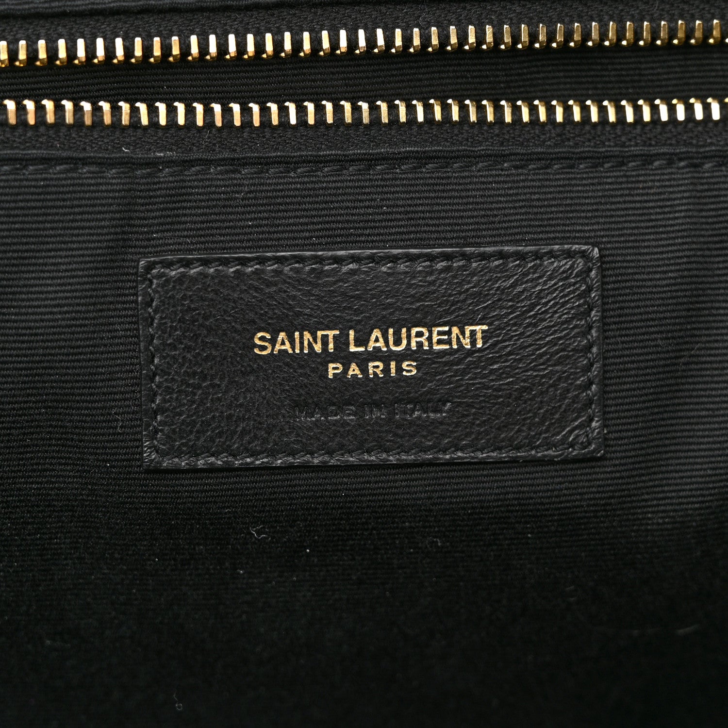 Saint Laurent Lambskin Quilted Maxi Icare Shopping Tote Black 7 of 10