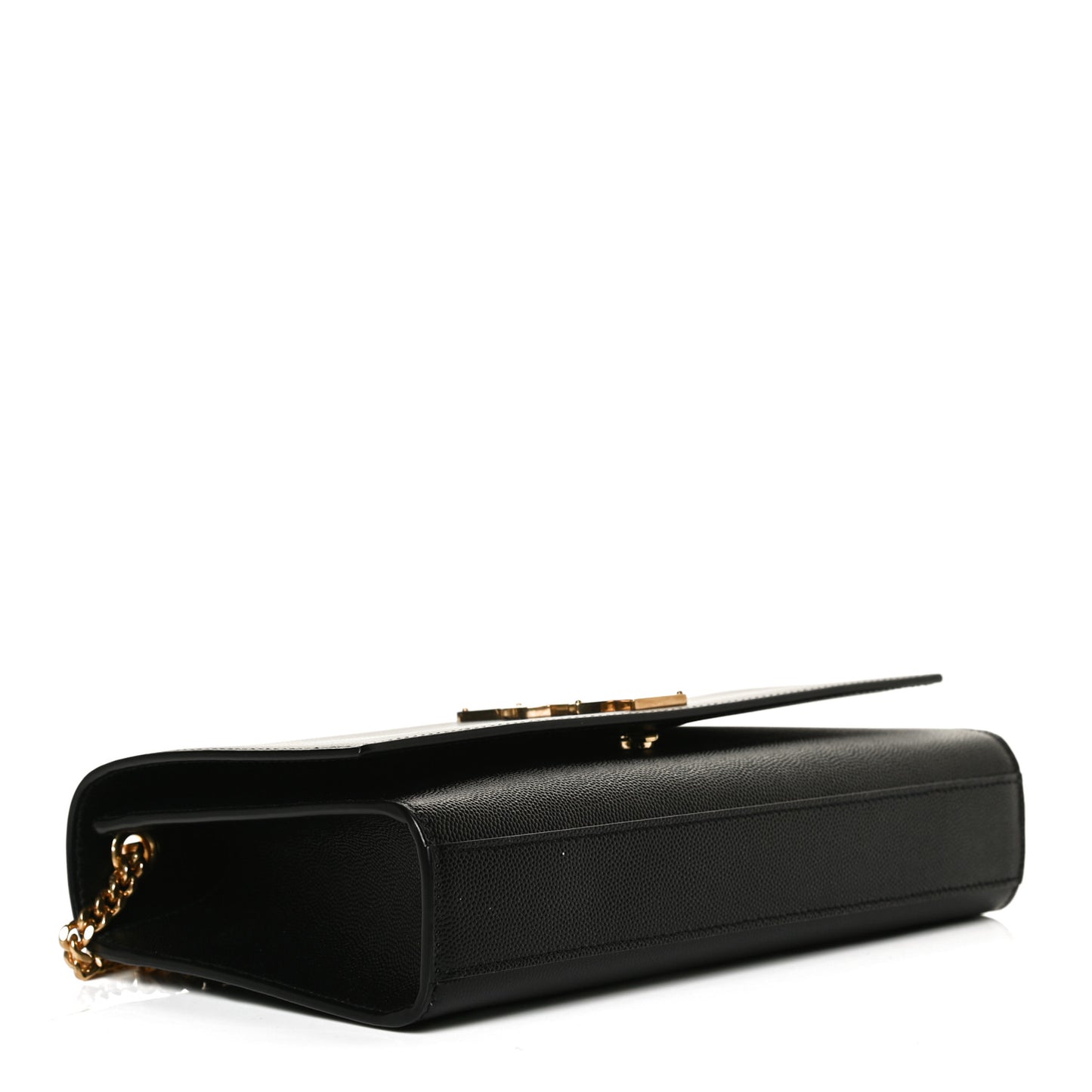 Grain De Poudre Medium Classic Monogram Kate Satchel Black