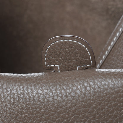 Hermes Taurillon Clemence Evelyne III PM Etoupe 8 of 10