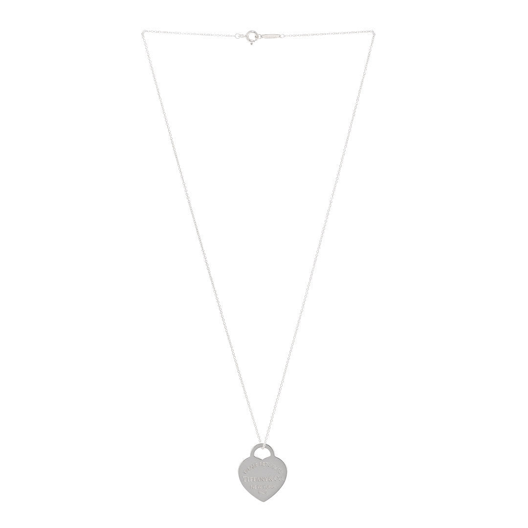 Sterling Silver Return to Tiffany Heart Pendant Necklace
