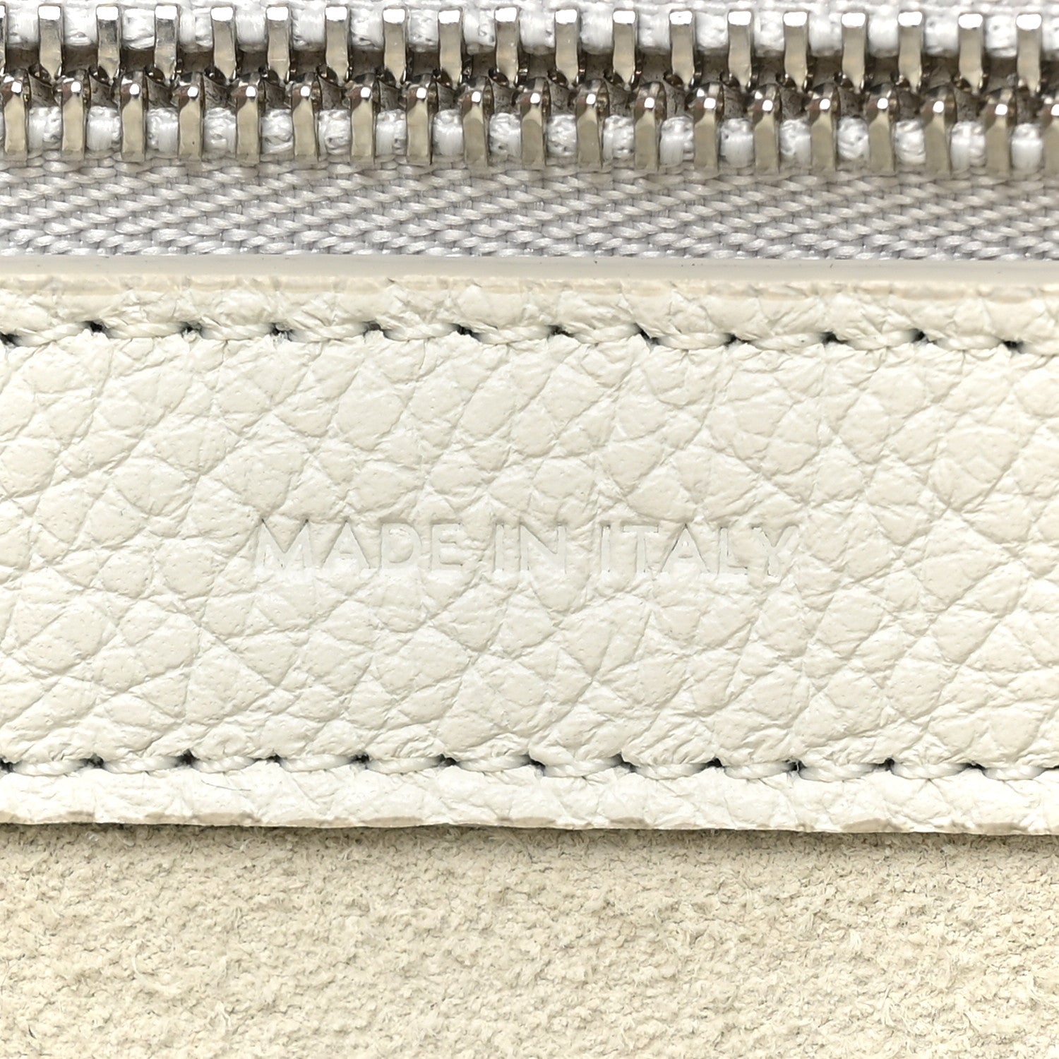Celine Soft Grained Calfskin Small Belt Cabas Phantom Mineral 6 of 14
