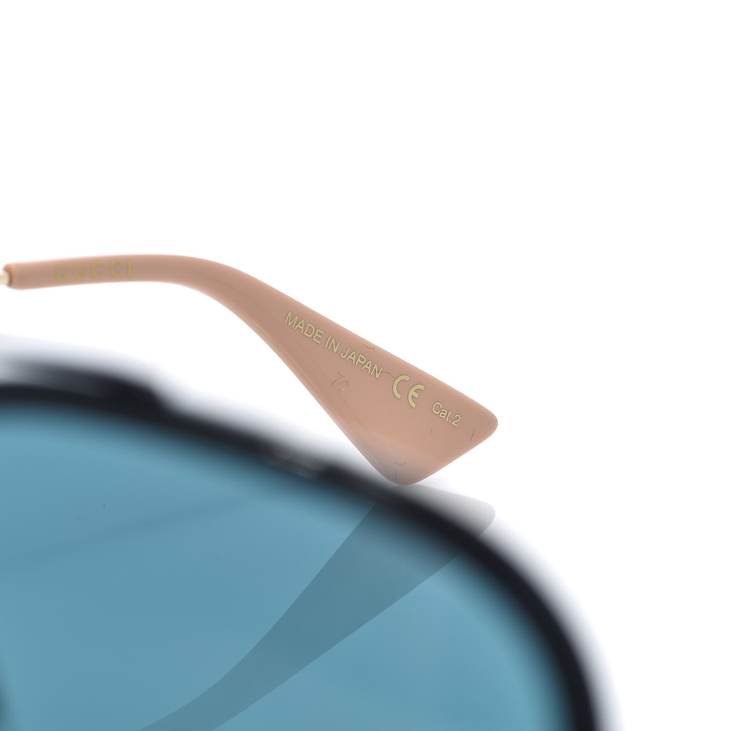 Gucci Aviator Sunglasses GG0062S Black Beige 6 of 8