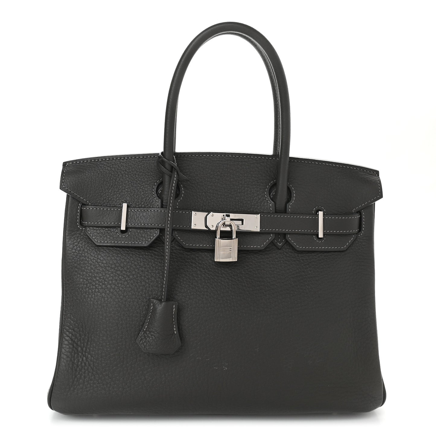 Taurillon Clemence Birkin 30 Graphite
