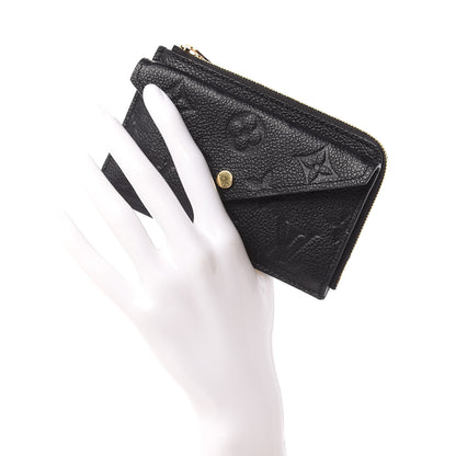 Louis Vuitton Empreinte Recto Verso Card Holder Black 2 of 9