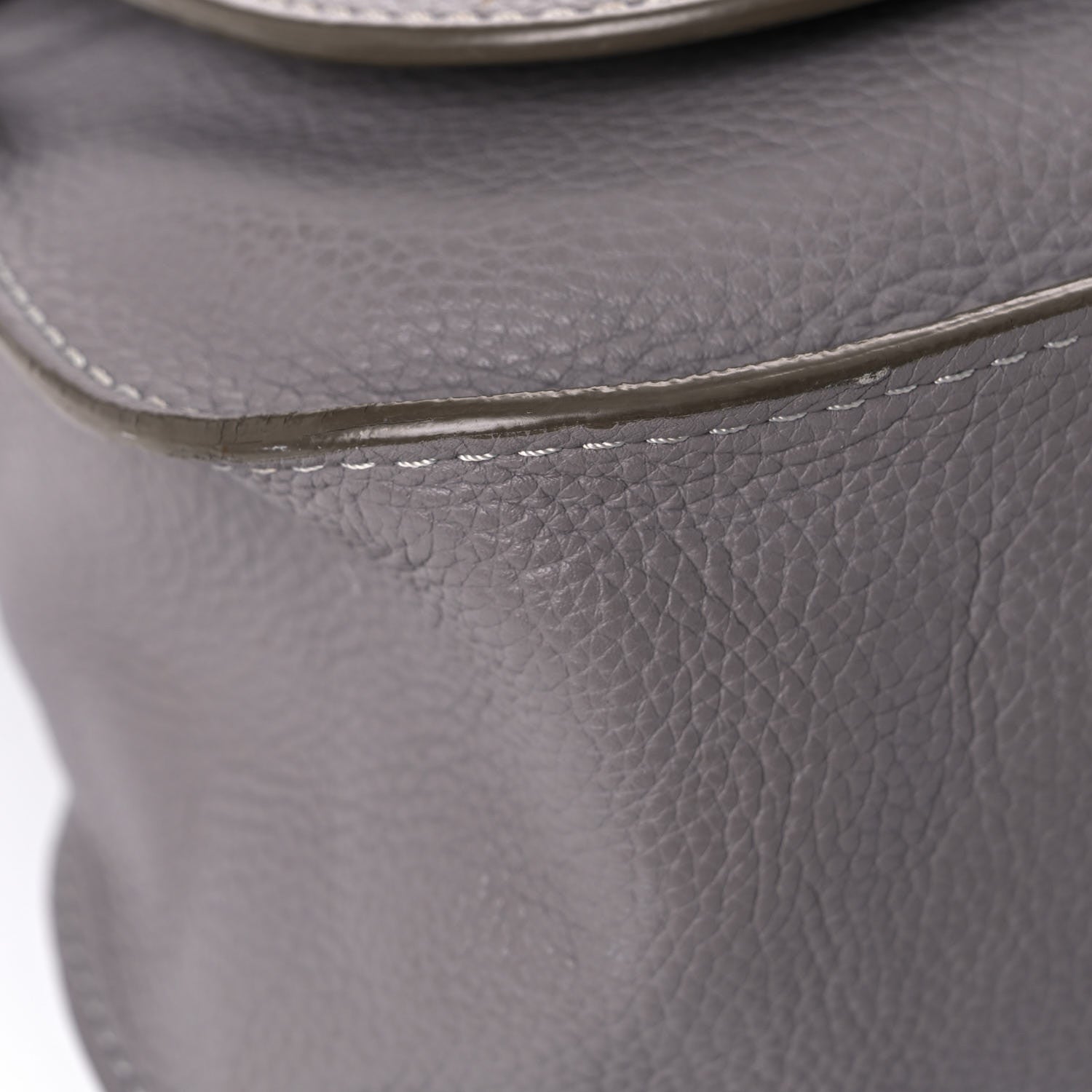 Chloe Calfskin Medium Marcie Top Handle Bag Cashmere Grey 7 of 18
