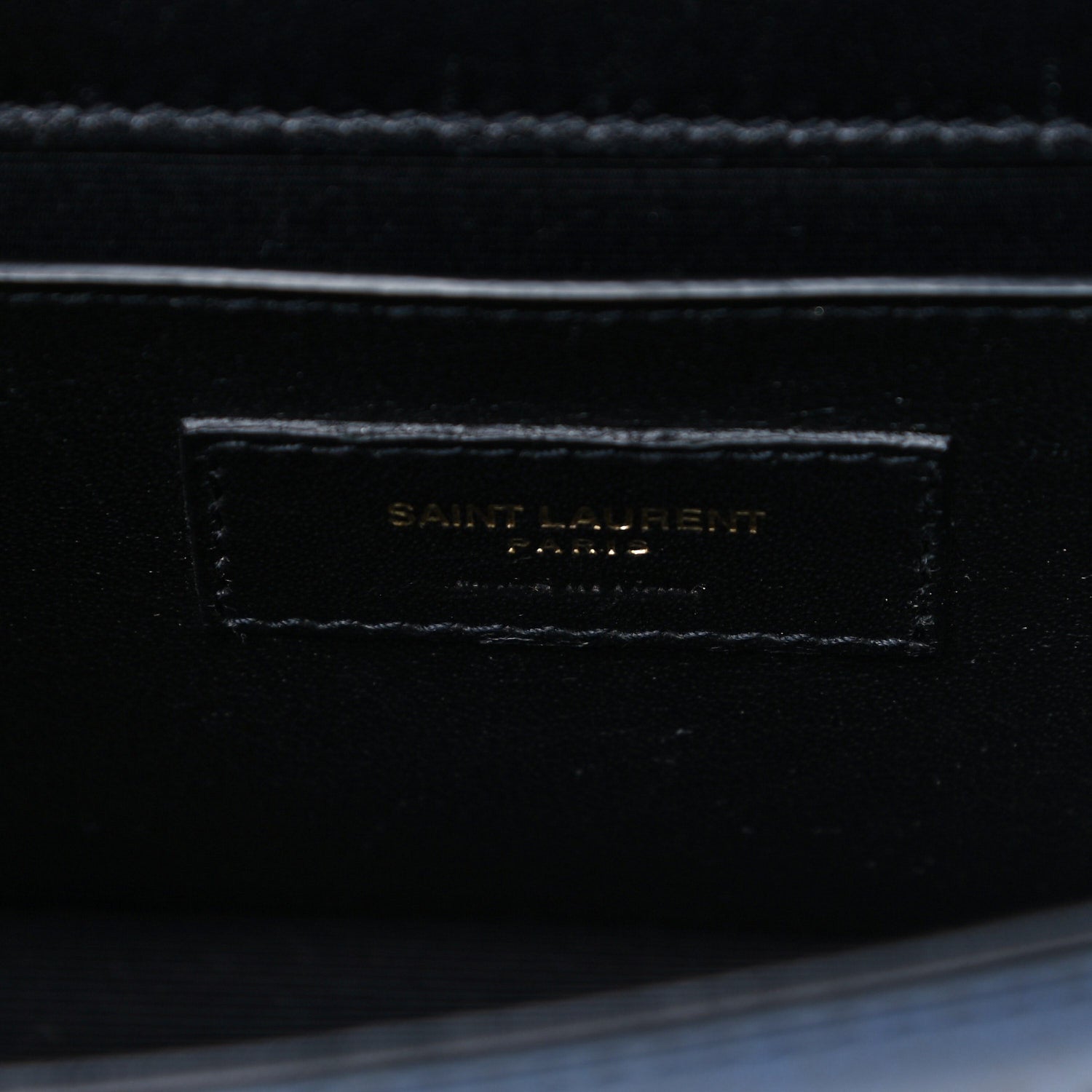 Saint Laurent Glitter Patent Small Monogram Kate Satchel Cobalt 6 of 16