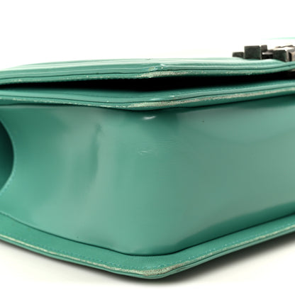Chanel Glazed Calfskin Medium Boy Flap Green 10 of 13