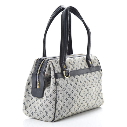 Louis Vuitton Mini Monogram Josephine PM Blue 3 of 13