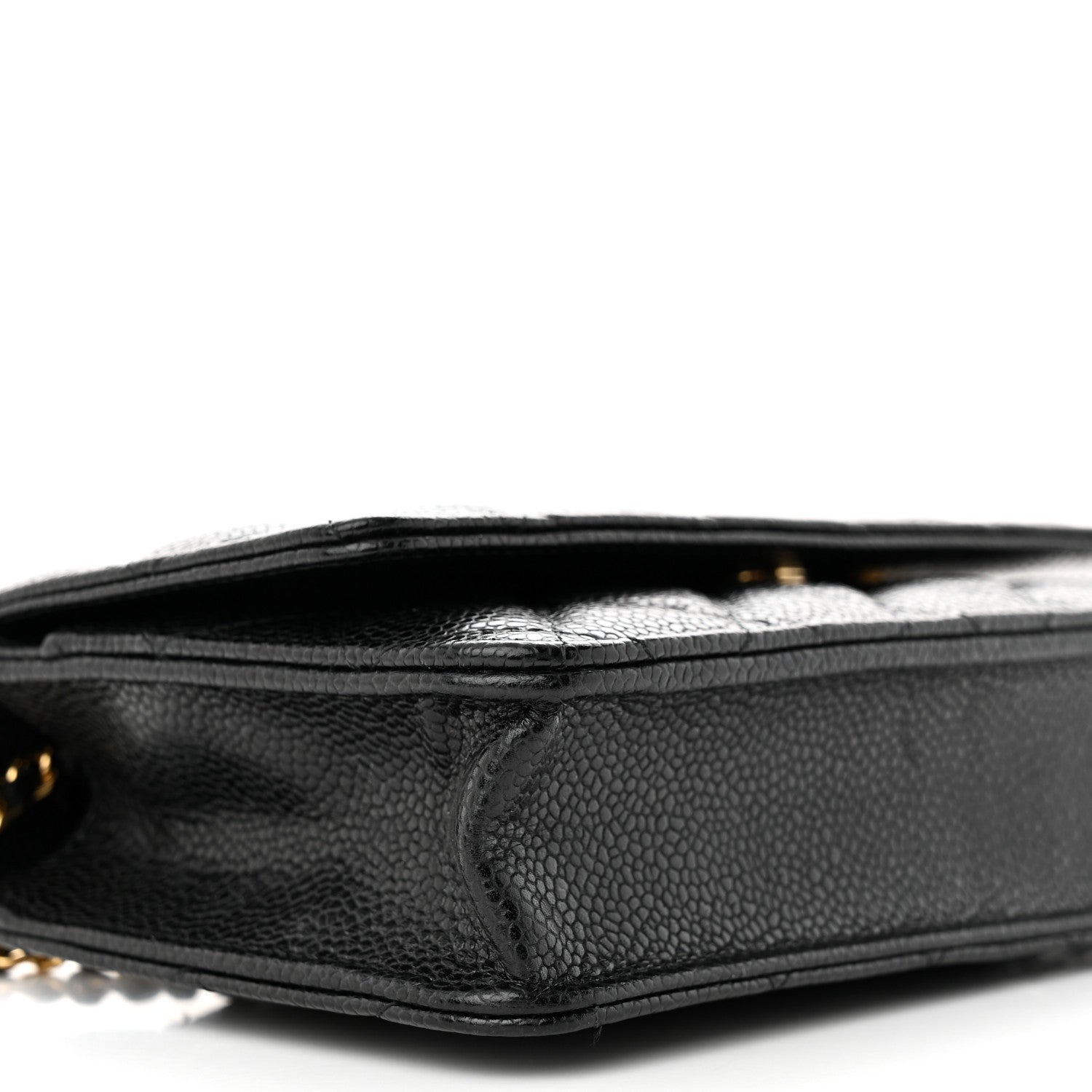 Chanel Caviar Quilted Wallet on Chain WOC Black 10 of 13
